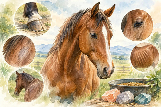 How to Recognize Horse Mineral Deficiency Signs - Herbs for Animals