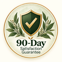 90-day satisfaction guarantee