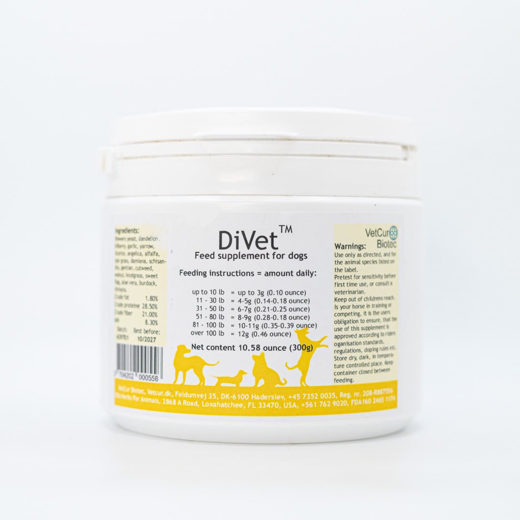 VetCur DiVet Dog - Herbs for Animals