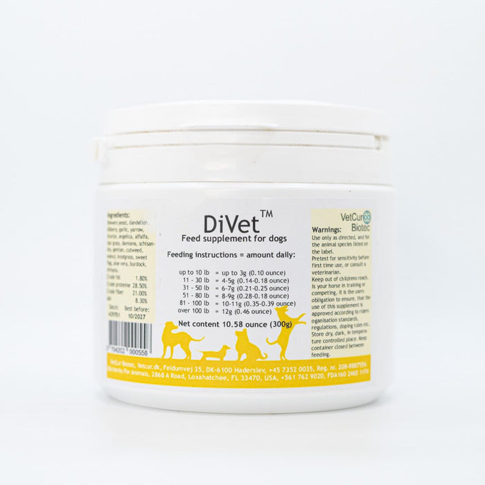 VetCur DiVet Dog - Herbs for Animals