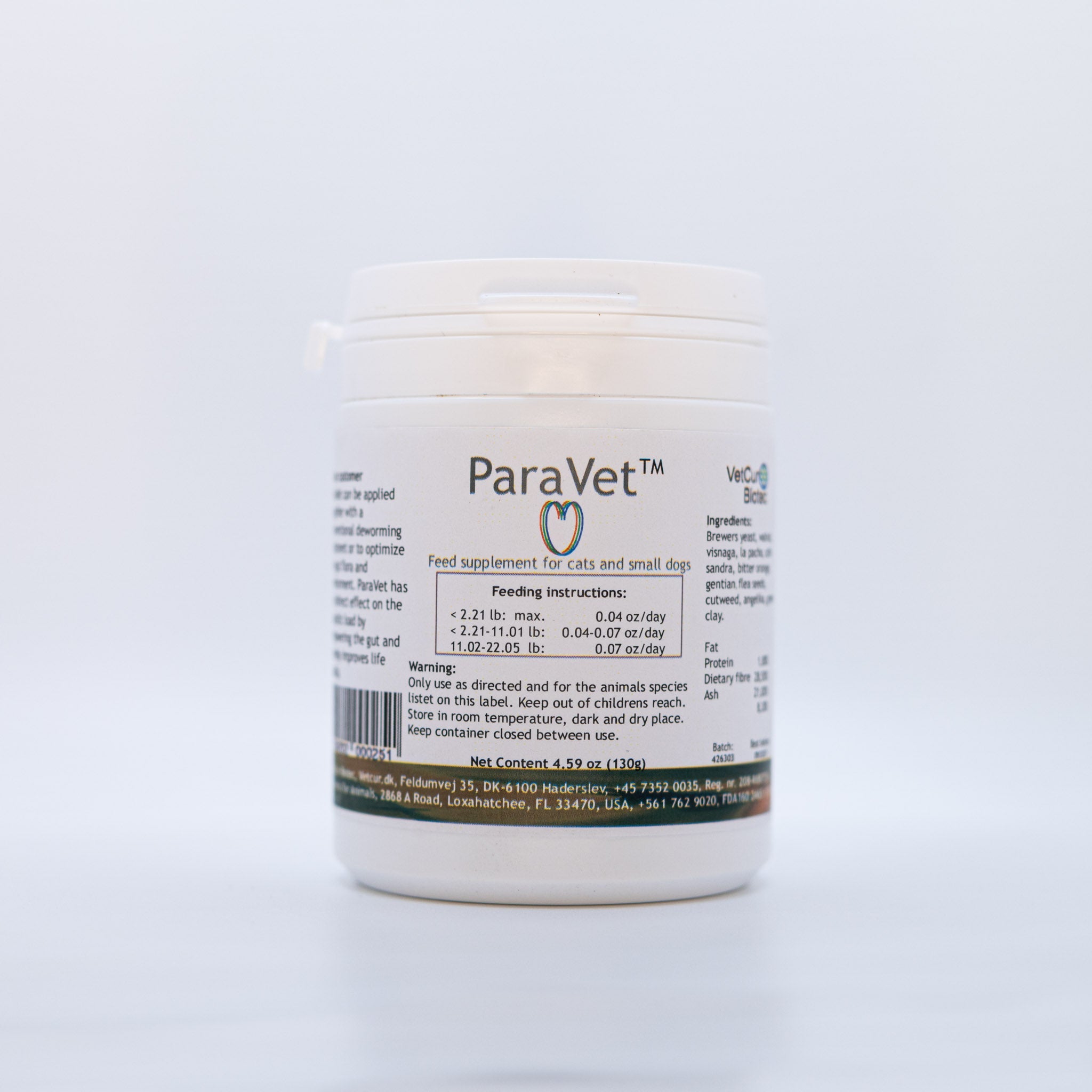 VetCur ParaVet Small Animal | Natural Herbal Dewormer – Herbs for Animals
