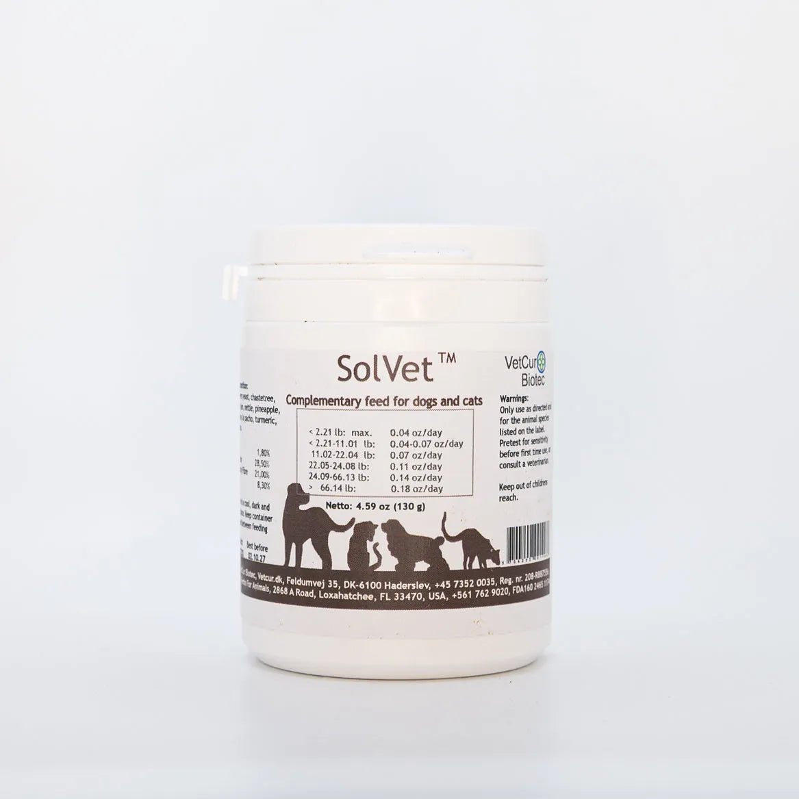 VetCur SolVet Dog and Cat | Advanced Detox and Vitality Support – Herbs ...
