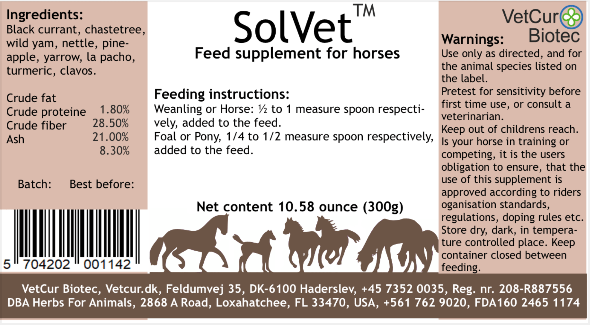 VetCur SolVet Horse | Advanced Detox Support for Liver and Kidneys ...