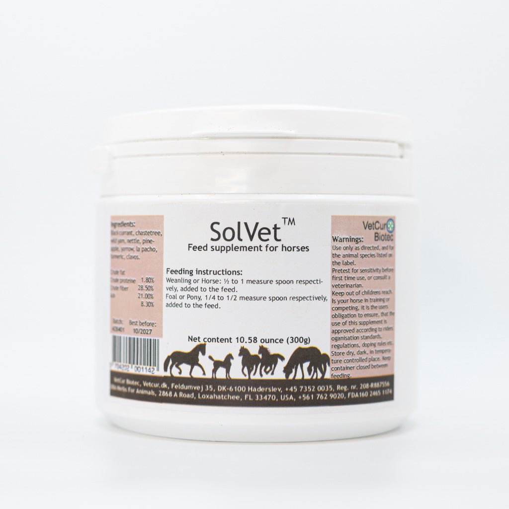 VetCur SolVet Horse | Advanced Detox Support for Liver and Kidneys ...