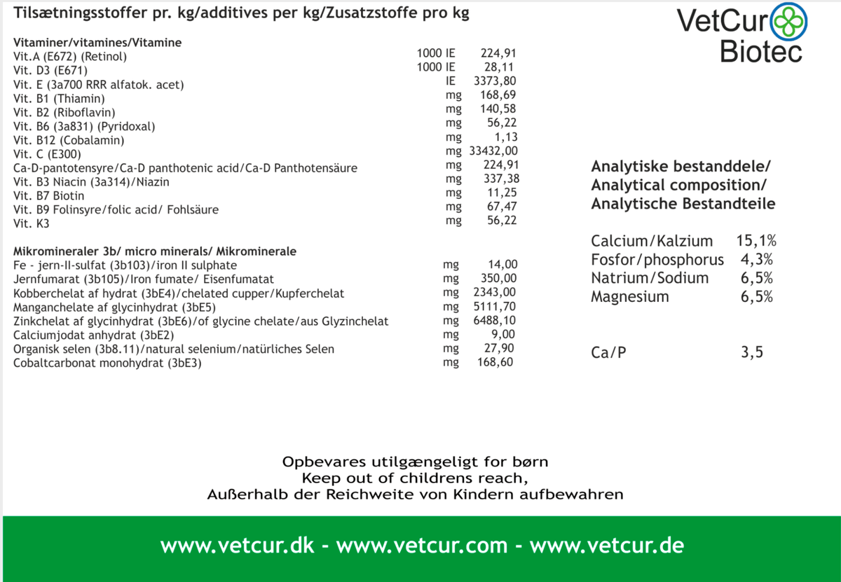 VetCur ViVet Horse - Herbs for Animals