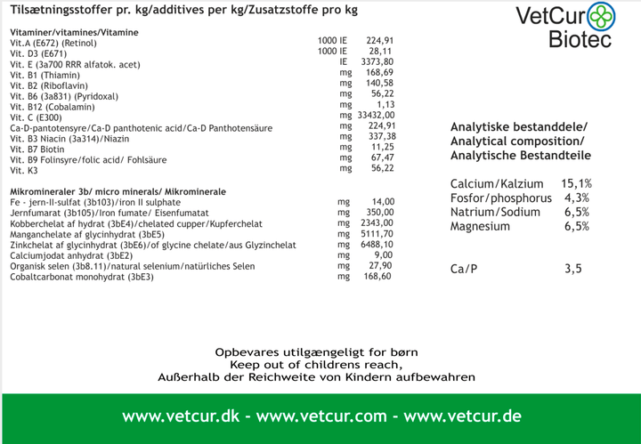 VetCur ViVet Horse - Herbs for Animals